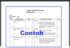 Seorang guru tentunya harus memiliki jurnal mengajar sehingga nantinya dalam kegiatan belajar mengajar dikelas dapat tersusun dengan baik dan benar, dengan adanya 1. Jurnal Mengajar Pjj Guru Smp Tahun 2021 Info Pendidikan Terbaru