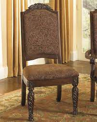 North Shore Dining Room Chair Set Of 2 Dark Brown Upholstered Side Chair Dining Room Server Side Chairs