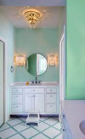 10 Paint Color Ideas For Small Bathrooms Homes Tre In 2020 Bathroom Interior Design Green Bathroom Mint Green Bathrooms