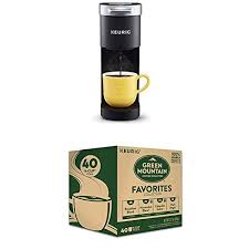 Automatic shut off when brewing is whether you're looking for a quick cup, or want an enhanced brewing experience, there's definitely a k cup coffee maker in this list that will satisfy all. Keurig K Mini Coffee Maker Single Serve K Cup Pod Coffee Brewer 6 To 12 Oz Brew Sizes Black With Mountain Coffee Roasters Favorites Collection Variety Pack 40 Count On Amazon Accuweather Shop