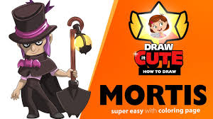 Download files and build them with your 3d printer, laser cutter, or cnc. How To Draw Mortis Super Easy Brawl Stars Drawing Tutorial Youtube