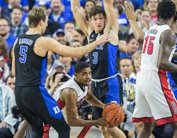 Check out the latest pictures, photos and images of luke kennard and grayson allen. Unlv S Larry Bush 0 Is Boxed In By Duke S Luke Kennard 5 And Grayson Allen 3 During The Rebels Home Matchup With The Blue Devils At T Mobile Arena On Saturday Dec 10