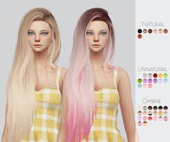 Kalewa A Ts4 Mega Hair Pack Here It Is All Of My Hairs Updated A Few New Ones The Reason Hair36 Is Missing Is Because Sims Hair Sims 4 Black Hair