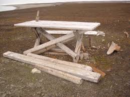 An Old Whaling Camp Tent Pegs Picnic Table Large Tent