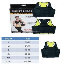 Hot Shapers Neoprene Slimming Bra Fitness