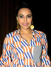 In this indian name, the name bhaskar is a patronymic, and the person should be referred to by the given name. Swara Bhaskar Wikipedia