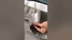 Plooien maken in kant en klare gordijnen met metalen haakjes - YouTube