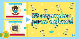Excelente material didáctico para reforzar la división silábica. Powerpoint Juego Interactivo Adivina Quien