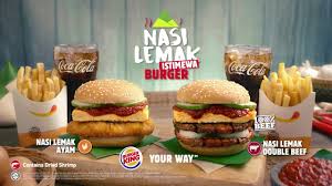 Nasi lemak burger is coming to mcdonald's malaysia. Burger King Nasi Lemak Burger Istimewa Youtube
