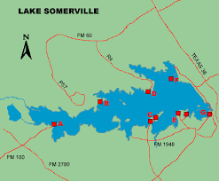 Fishing Lake Somerville