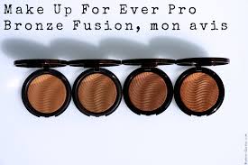 make up for ever pro bronze fusion mon