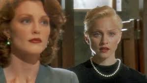 Directed by uli edel and written by brad mirman. Julianne Moore Slaps Madonna In Body Of Evidence Archive Daily Mail Online