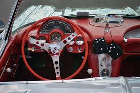 glowing red interior on this silver 1962 corvette provides eye candy for attendees at cruisin grand in escondido california 1962 corvette vette red interiors pinterest