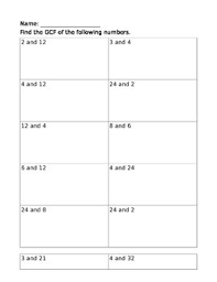 Teach your students to use factor rainbows to find the greatest common factor of two given numbers with this printable worksheet. Dad Worksheets January 2020
