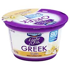 Dannon light and fit yogurt ingredients. Dannon Light Fit Yogurt Greek Nonfat Gluten Free Vanilla 5 3 Oz Albertsons