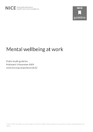 Https Www Nice Org Uk Guidance Ph22 Resources Mental Wellbeing At Work Pdf 1996233648325