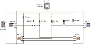 Wie Erstelle Ich Einen 12 V Dc 220 V Ac Wandler Wechselrichter Schaltungsentwurf Electrical Circuit Design Electronic Circuit Projects Circuit Diagram