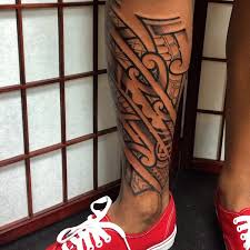 One of the first tattoo shops on guam was low tide tattoo opened in april 1981 and owned by u.s. Tatto Wallpapers Tribal Tattoos Leg