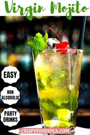 Virgin Mojito Recipe Non Alcoholic Mojito Mocktail Recipe For Summer Recipe In 2020 Mojito Mocktail Mojito Recipe Mojito
