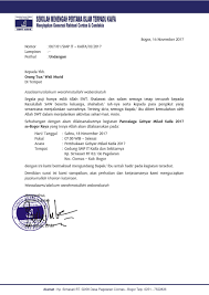 Didalam surat resmi ketika ada keterangan lampiran yaitu bertanda ada dokumen tambahan sebagai penunjang surat tersebut. Buatlah Contoh Kalimat Pembuka Surat Undangan Syukuran Untuk Teman Teman Sekelasmu Ilmusosial Id
