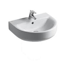 Servono idee per il bagno? Ideal Standard E713501 Connect Lavabo Arc 60 Cm Monoforo Con Troppopieno Colore Bianco Prezzi E Offerte Su Tavolla Com