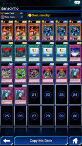 Duel links first launched in 2017, duelists could only put five cards in the extra deck. Yugioh Duel Link Deck Deck Out Staining Deck Yugioh Deck Images