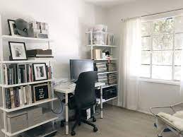 Shelving dimensions and space foxtail books library. California Closets Built In Bookshelves Our Home Office Design Anne Sage Mobel Schreibtisch Tisch