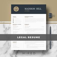 Appointment letter template if you want to know the items that are included in a teacher appointment letter, you may browse through this article and download the teacher templates available. Lawyer Resume Template For Word Pages Professional Attorney Etsy