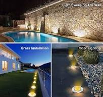 Amazon.com: 4PCS 3W Ground LED Landscape Lights - Round ...