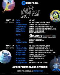 You can check out the full disney channel original movie marathon schedule below (via tv line). You Can See Your Graduate S Name Live On Tv In This Disney Movie Marathon Allears Net