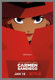 Original Netflix Action Adventure Series Carmensandiego Carmen Sandiego Returns In This Series That Follows Carmen Sandiego Netflix Kids Shows Kids Shows