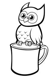 Coloring pages for kids owl coloring pages. Coloring Pages Cute Owl Coloring Sheet For Kids