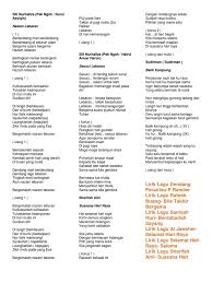 Sampai sekarang masih gah dengan pendengar setia. Lirik Lagu Lagu Raya