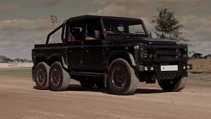 Land Rover Defender Challenged Kahn Designs 6 Wheel Monster For Size Daily Mail Online