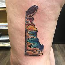Delaware Tattoo Tattoos Portrait Tattoo Color