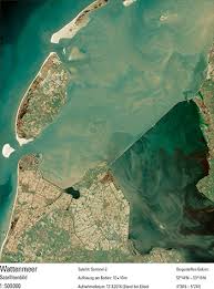 Startseite landkarten europa deutschland wattenmeer erstellt: 80 4 Wattenmeer Satellitenbild Schweizer Weltatlas