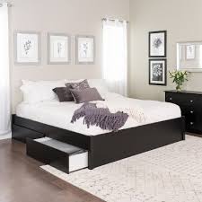 It includes adjustable leg levelers for. Black Storage Bed Target