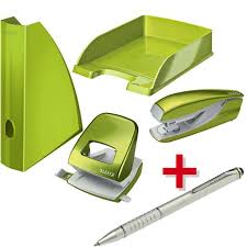 Maybe you would like to learn more about one of these? Spar Set Leitz Wow Locher Heftgerat Briefkorb Stehsammler