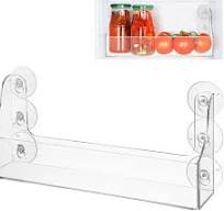 Amazon.com - Suction Cup Shelf Fridge Drink Organizer Clear ...