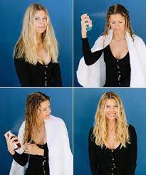 Sometimes, letting your hair air dry can lead to unwanted frizz. A Trick For Air Drying Your Hair A Cup Of Jo
