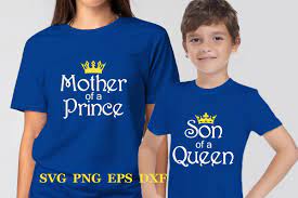 Mother Of A Prince Svg Son Of A Queen Mothers Day Svg 1396460 Cut Files Design Bundles