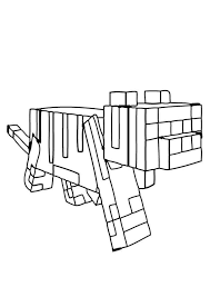 Minecraft Coloring Pages Dog Minecraft Coloring Pages Coloring Pages Lego Coloring Pages
