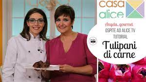 Alternativa fatta in casa alla nutella e alle altre creme spalmabili alla nocciola. Angela Gourmet Ospite Su Alice Tv A Casa Alice Insieme Tutorial Tulipani Di Carne Youtube