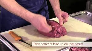 Viandes Parer Degraisser Et Ficeler Un Roti Cap Cuisine Youtube