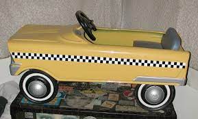 Taxi Pedal Car Refurb By Dw Marino Vintage Pedal Cars Pedal Cars Toy Pedal Cars