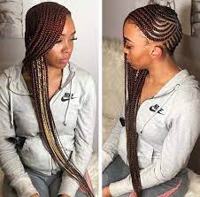 23 Gorgeous Jumbo Lemonade Braids To Copy Asap Page 2 Of 2 Stayglam Lemonade Braids Hairstyles Braided Hairstyles Hair Styles