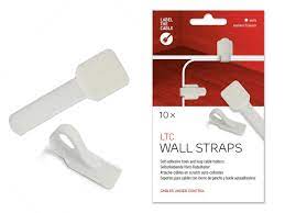 Easy to hang by sticking to walls, shop our great value adhesive hooks at the. Cable Management Cable Clips 10 Pcs White Self Adhesive Cable Clamp Hook And Loop Wire Clips Cord Holder Wire Molding Cord Organizer Wire Management Cable Drops Ltc 3120 Wall Straps Newegg Com
