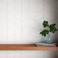10 subway tile kitchen backsplash ideas 2021 the classic kitchen backsplash trends backsplash trends grey kitchen designs. Annika 6 X 10 Porcelain Field Tile Allmodern In 2021 Modern Kitchen Tiles Kitchen Backsplash Designs White Tile Backsplash
