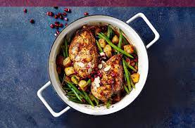 Middle Eastern Inspired Chicken With Green Beans Chicken Recipe Tesco Real Food Recipe Chicken Recipes Chicken Green Beans Tesco Real Food
