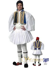 Men plus herrenmode bei happysize online bestellen. Evzonas Man Blue Greek Costume Greek Costumes Com